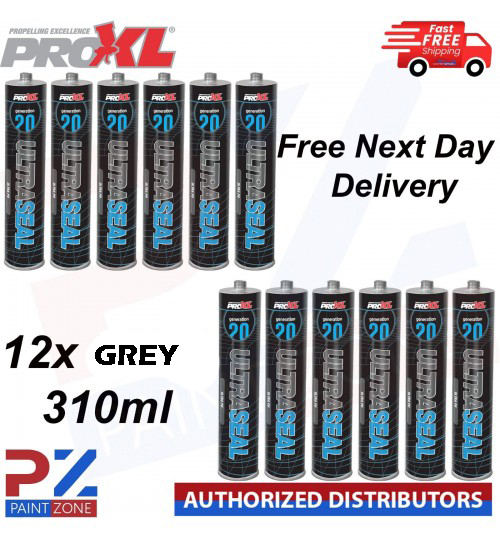 12X PROXL GENERATION 20 ULTRA PU SEALER GREY (310ML) Car Body Sealer