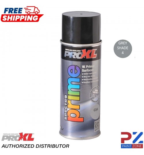 1 X PROXL SPECTRO PRIME AEROSOL 400ML - GREY SHADE 4 - PRO XL SPOT ETCH
