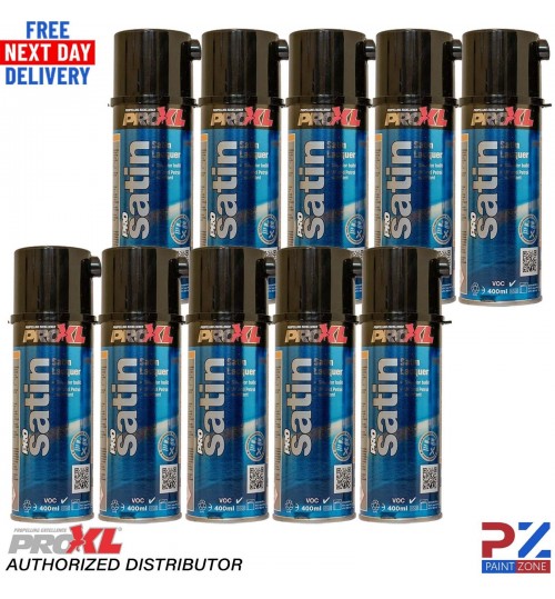 10x ProXL ProSatin 400ml Aerosol Satin Lacquer Pro XL Pro Satin