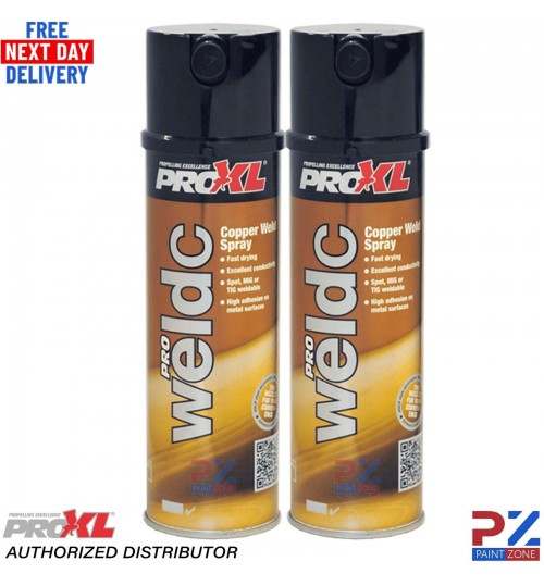 2X PRO XL PROWELDC COPPER WELD THROUGH PRIMER AEROSOL 500ML - PROXL
