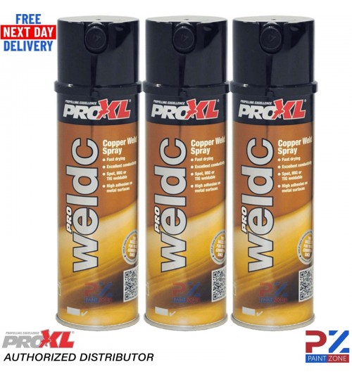 3X PRO XL PROWELDC COPPER WELD THROUGH PRIMER AEROSOL 500ML - PROXL