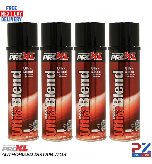 4X PROXL ULTRA BLEND OUT SOLUTION FADE OUT THINNERS AEROSOL RATTLE CAN 500ml