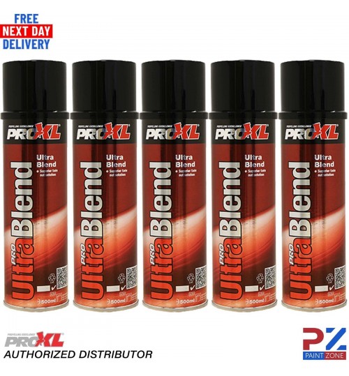 5X PROXL ULTRA BLEND OUT SOLUTION FADE OUT THINNERS AEROSOL RATTLE CAN 500ml