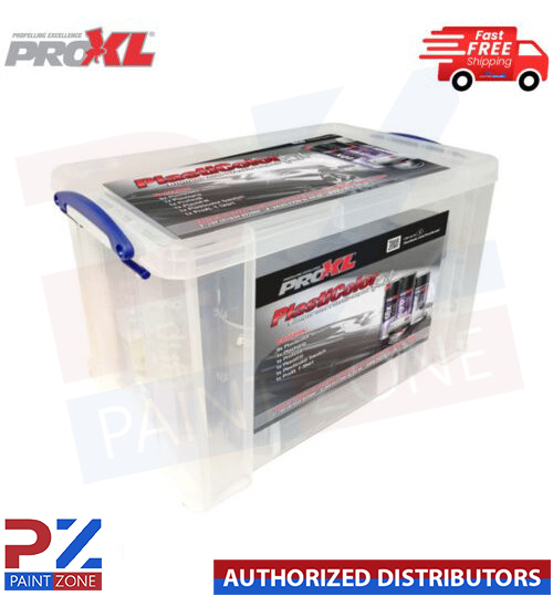 PROXL'' PLASTICOLOR PLASTIC AND BUMPER TRIM COLOUR AEROSOL PAINT REPAIR KIT