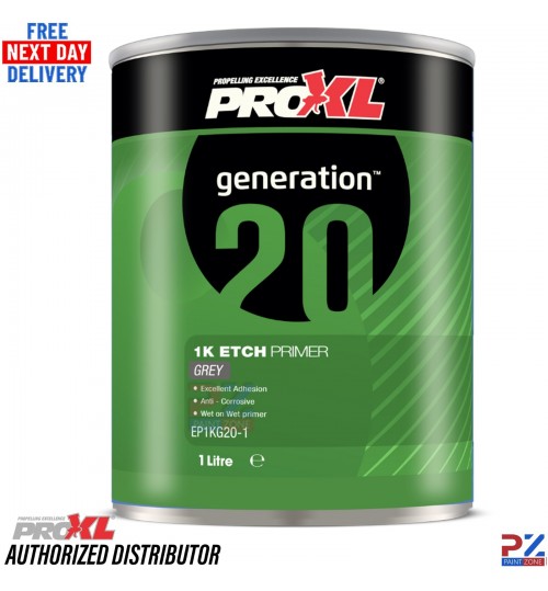 ProXL 1K Etch Primer 1L (Grey) – High Adhesion Metal Primer for Car Bodyshop