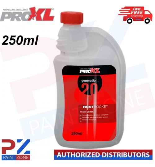 PROXL ROCKET PAINT ACCELERATOR FOR 2KPAINTS CLEARCOATS PRIMER 250ML GENERATION20