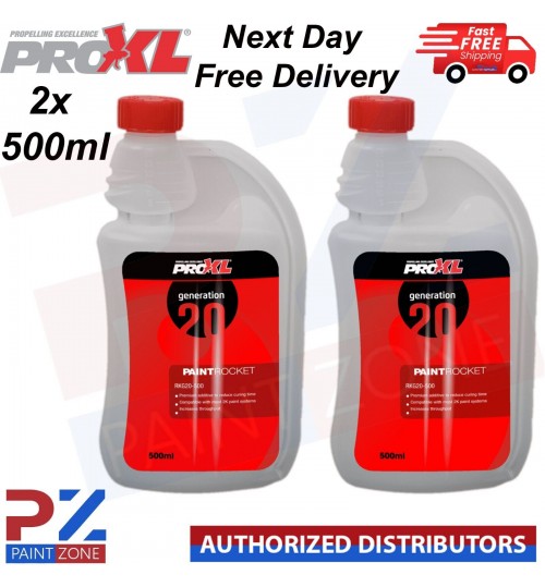 2X PROXL GENERATION20 PAINT ROCKET ACCELERATOR (500ML) - NEXT DAY FREE DELIVERY