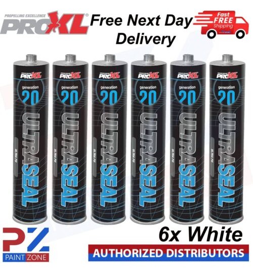 6X PROXL GENERATION 20 ULTRA PU SEALER WHITE (310ML) Car Body Sealer