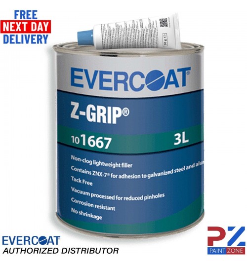 EVERCOAT 101667 Z-GRIP POLYESTER BODY FILLER WITH BPO HARDENER 3LT