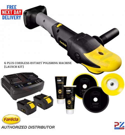 Farecla G Plus GPTK01 Cordless Rotary Polishing Machine – Complete Launch Kit