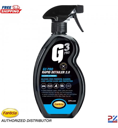 Farecla G3 Pro Rapid Detailer 500ml – Fast Drying High Gloss Cleaner