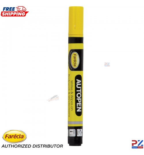 Farecla G+ Autopen Yellow AP-5YW – 5mm Nib Touch-Up Marker for Bodywork