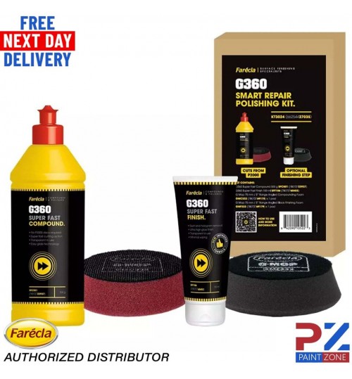 Farecla G360 KT3024 SUPER FAST POLISHING SYSTEM - SMART REPAIR KIT