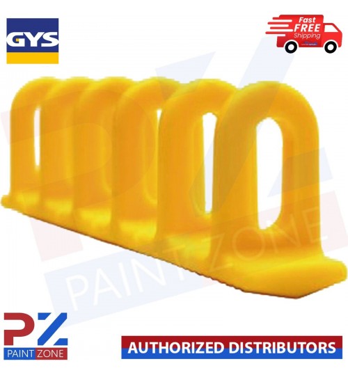 GYS 048089 SET OF 3 YELLOW CONICAL PLASTIC MULTI PADS (6x22x156mm)