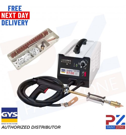 GYSPOT 27.02 GYS DENT PULLER REPAIR KIT WITH ADDITIVE KIT - STUD, PIN, WELD