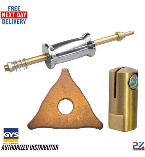 GYS Dent Puller Short Inertia Hammer Kit 1.1kg with Accessories