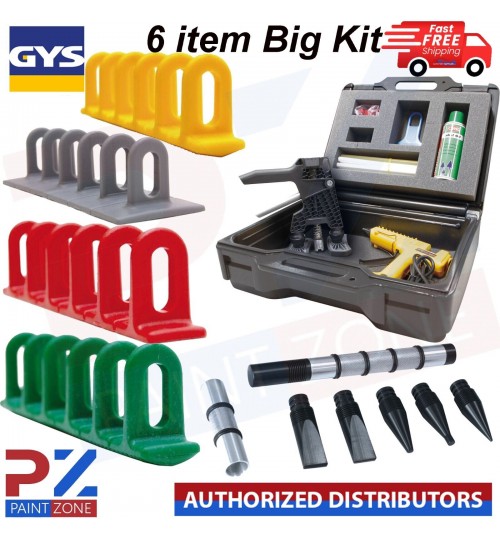 GYS GLUE PULLER PRO KIT+1 pad 3 SET PLASTIC MULTIPADS+Set Of 6 Pencil 6 item kit