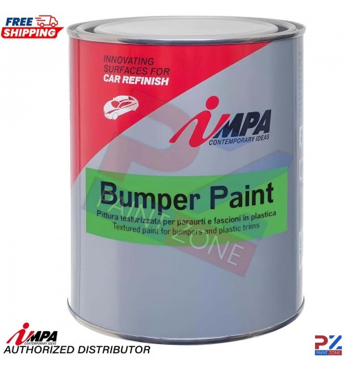 Dark Grey Bumper Paint 1L – For Plastic, Trims & Textured Finishes