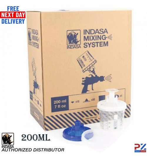 Indasa 400ml Mixing System Kit - Clear Filter 190µm Paint Prep Supplies (611296)