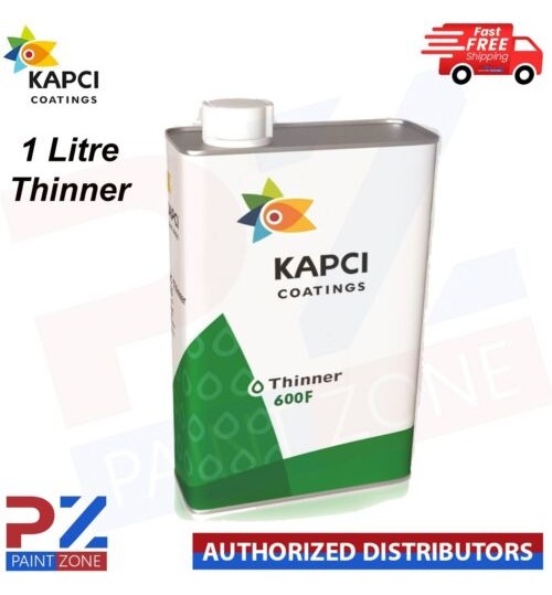 KAPCI COATINGS 2K NORMAL THINNER 600 F (1 LITRE) - FOR 2K PAINTS