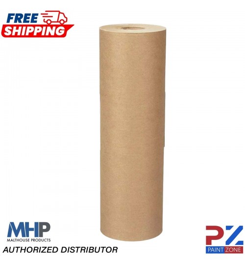 1x Brown Masking Paper 18 Inch approx. water & solvent 450mm 50gsm 180m