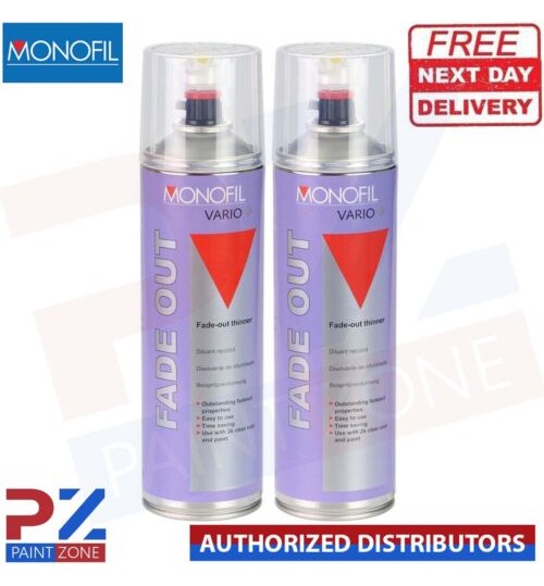 2x MONOFIL VARIO+ FADE OUT THINNER SPRAY Aerosol 500ml