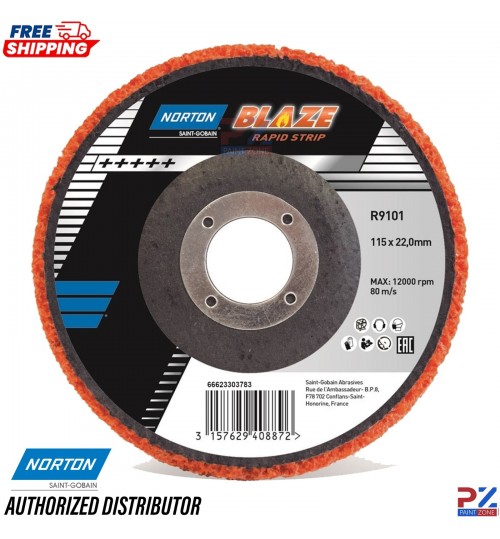 Norton Blaze 115mm Surface Cleaning Disc – Medium Rapid Strip