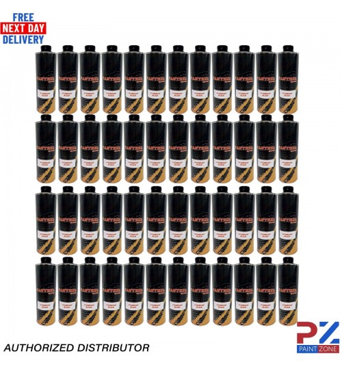 48X PANTHER COATING STONECHIP BLACK UNDERBODY - 1 LITRE