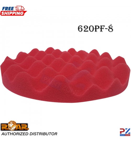 ROAR 8” Waffle Red Foam 620PF-8 ”Waffle Red