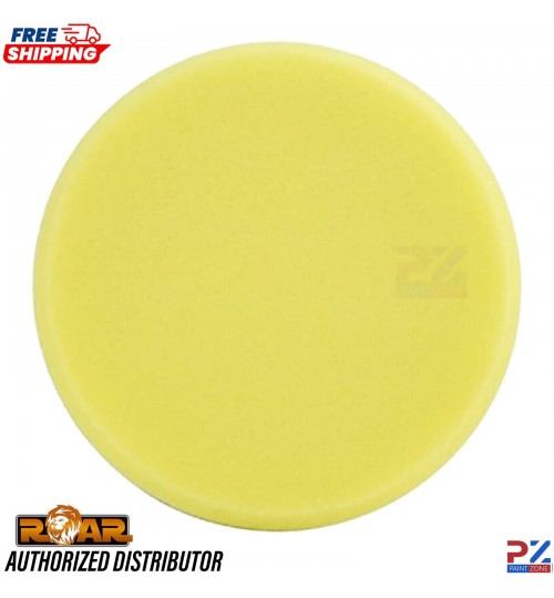 ROAR 610CF 6" Hard Compounding Foam Head – Yellow Hook & Loop Pad