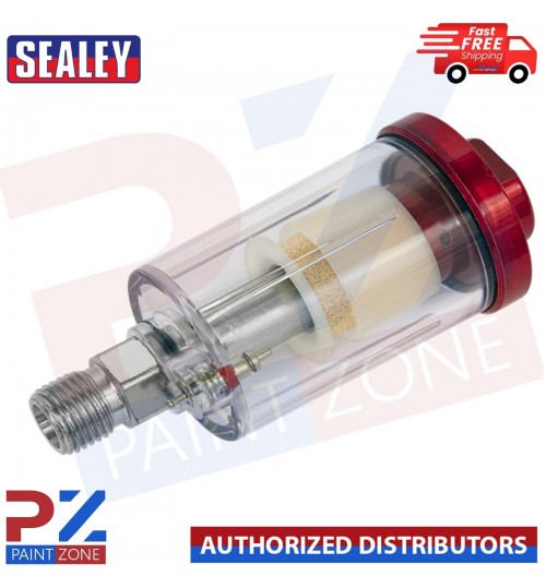 Sealey In-Line Water Trap/Filter Tools Trade Workshop Tools Professional ILF/SE