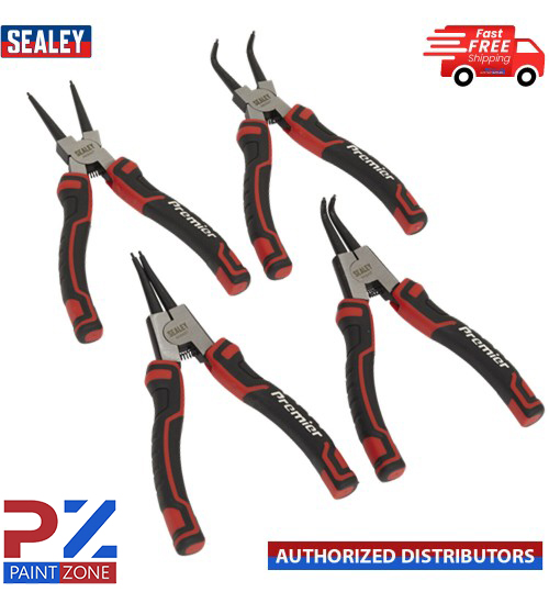 Sealey Circlip Pliers Set 4pc 180mm AK8457