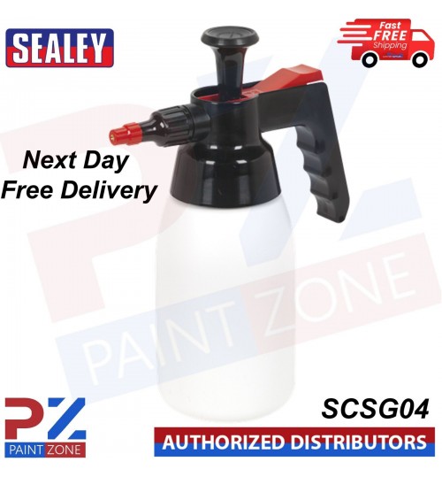 Sealey SCSG04 1 LITRE Premium Pressure Solvent Sprayer with Viton® Seals