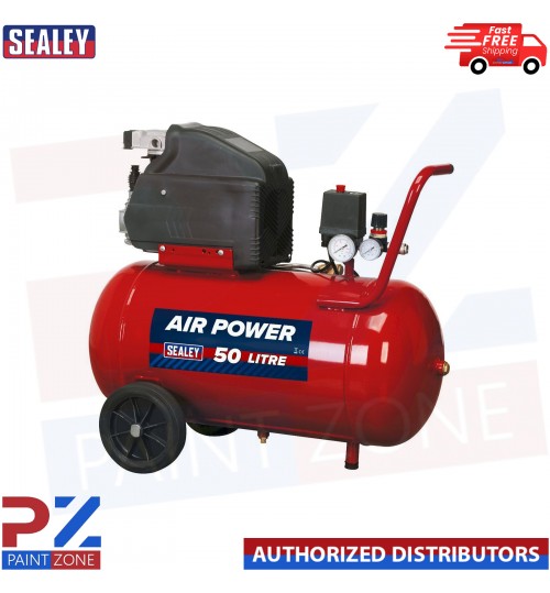 Sealey SA5020 Compressor 50ltr Direct Drive 2hp