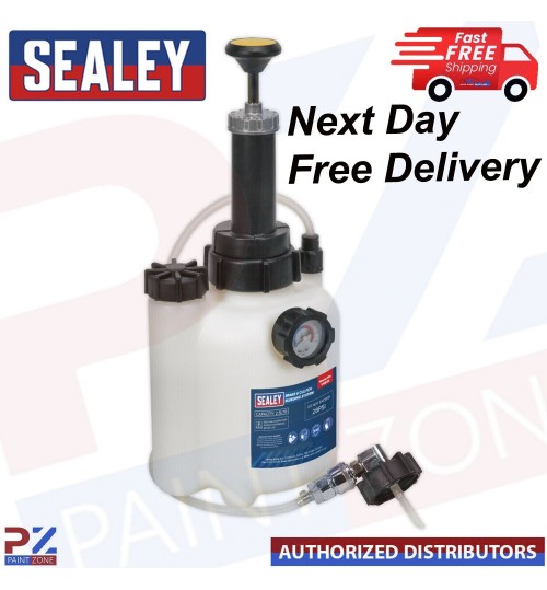 Brake & Clutch Bleeding System Kit 2.5ltr Power Bleeder Sealey VS820
