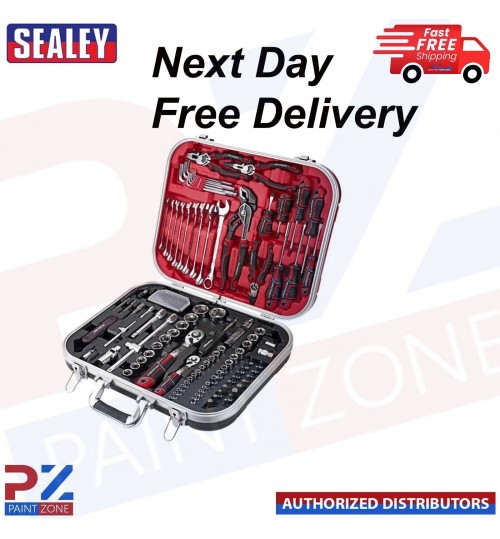 SEALEY AK7980 MECHANIC'S 144PC MECHANICS TOOL KIT SET SOCKET SCREWDRIVER RATCHET