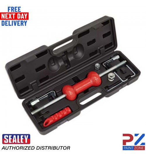 Sealey DP935B Slide Hammer Kit 9pc Dent Puller Body Shop Car Repair Tool