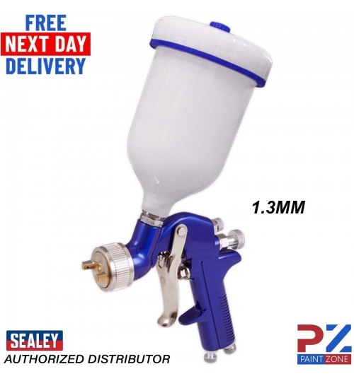 Sealey S713G Gravity Feed Spray Gun 1.3mm Set-Up