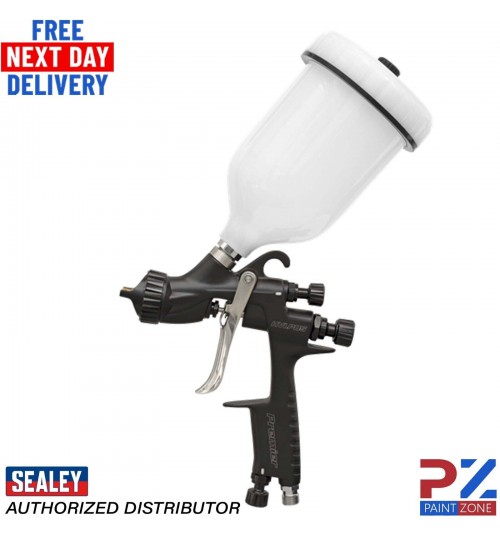 Sealey HVLP Gravity Feed Spray Gun 1.3mm Set-Up HVLP05