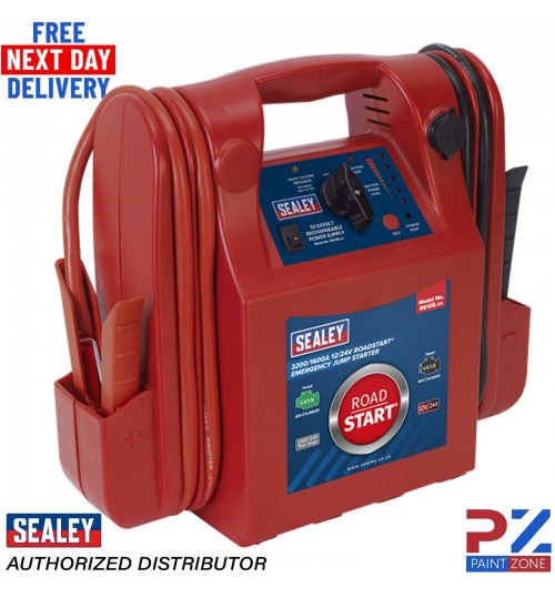 Sealey RS105 12V 24V RoadStart Jump Starter Booster Emergency Power Pack
