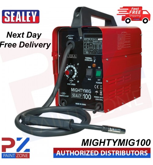 Sealey MIGHTYMIG100 Professional No Gas MIG Welder 230V 100Amp Gasless