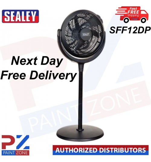Sealey SFF12DP 12" Desk & Pedestal Fan 230V - WITH NEXT DAY FREE DELIVERY