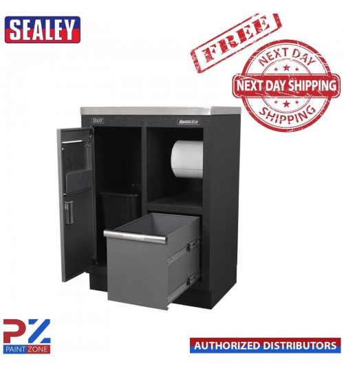 Sealey APMS57 Modular Cabinet Multi-Function Cupboard Bin litter Storage