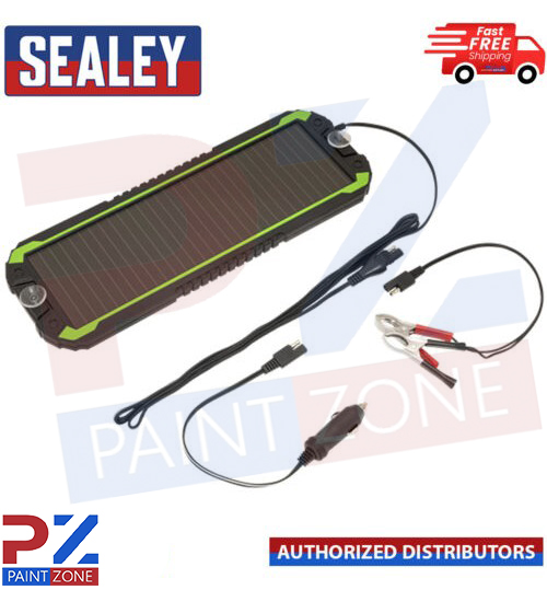 Sealey 12V Car,Van,Boat,Caravan,Camper Solar Panel Trickle Battery Charger SPP01