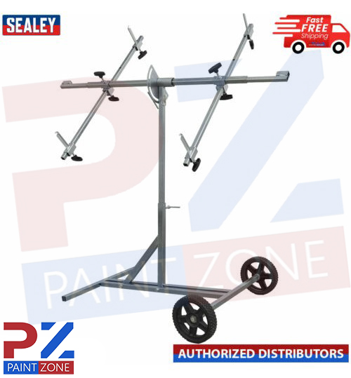 Large Rotating Body Shop Panel Stand Paint Repair