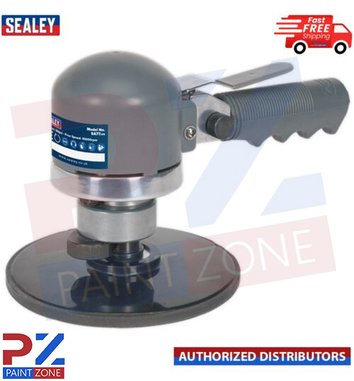 Sealey SA77 Orbital Air Sander Hook and Loop 150mm Metal Automotive