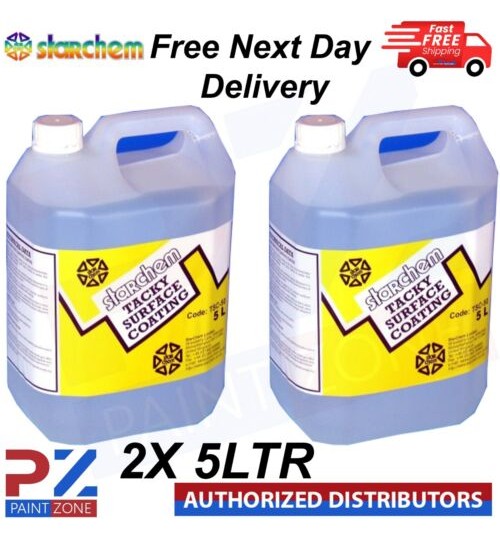 2x Starchem TACKY SURFACE Coating Spray Protection TCS-50 (5 Litre)