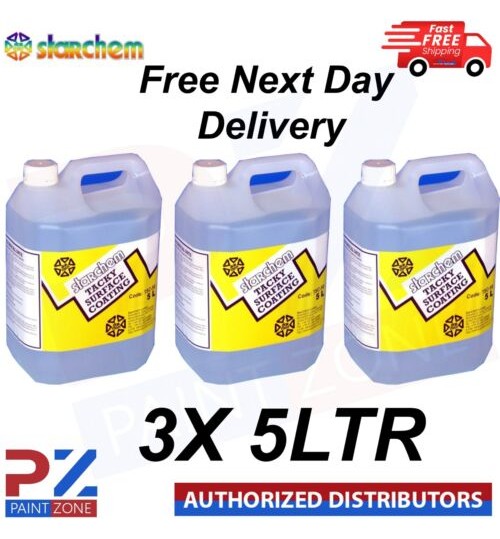 3x Starchem TACKY SURFACE Coating Spray Protection TCS-50 (5 Litre)