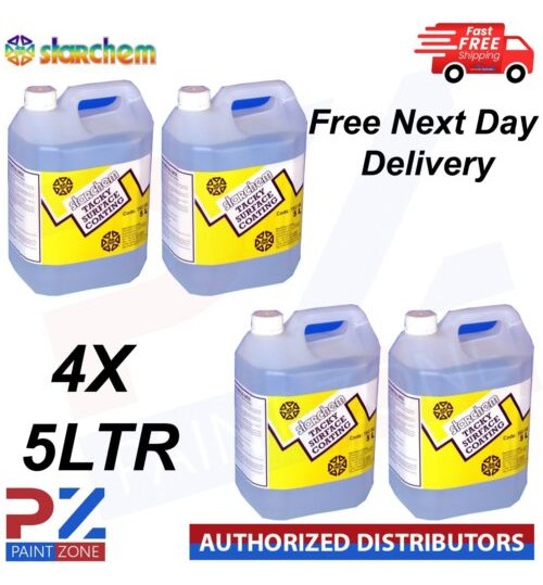 4x Starchem TACKY SURFACE Coating Spray Protection TCS-50 (5 Litre)