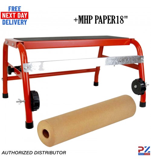 Starchem Step Masker Machine & Brown Masking Paper Roll 450mm Wide x 180m Length